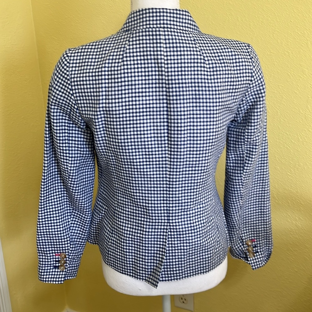 Talbots Checked Jacket Size 2p - image 5